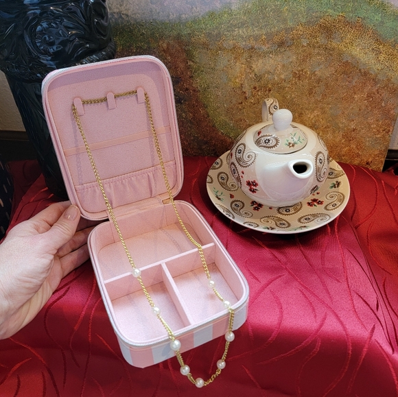 Vintage Gold pearl necklace - Picture 6 of 7